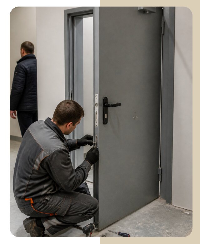 Ремонт противопожарной двери в Троицке по цене 6702 р. | ДвериЛегко-Трц